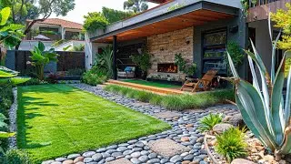 Modern Front Yard Ideas for Small Spaces: Transform Your Curb Appeal With Lush Landscaping Design 🌿🔥