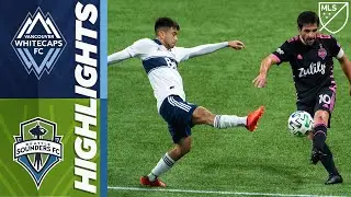 Vancouver Whitecaps FC vs Seattle Sounders FC | October 27, 2020 | MLS Highlights
