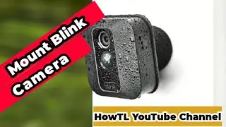 HOW TO MOUNT A BLINK CAMERA WITH COMMAND STRIP DOUBLE SIDED TAPE?[Best way to mount a blink camera]