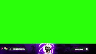 Premium Animated Gaming Overlay for Customer | Instagram - realdarkninja