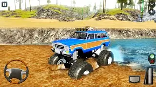 Monster Truck Driving In Offroad Outlaws #4 - Mud and Rocks - Android Gameplay