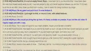 TruthsFrictionThree Blog FelidaTheG33k's blackmail BACKFIRES!