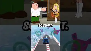 Taylor not so swift😂 #familyguy #funny #shorts