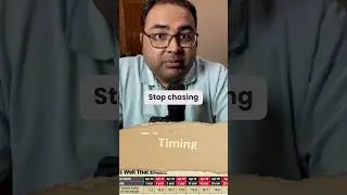 Stop chasing time??? #sip #mutualfundsip #nifty500 #sipmutualfund