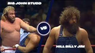Big John Studd vs Hillbilly Jim &ndash; 1986 WWF Classic | WWF Memories