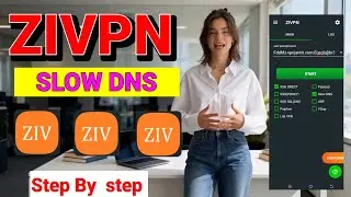How to Set Up Slow DNS on ZIVPN for Faster & More Stable VPN Speeds!