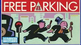 Ep. 97: Free Parking Card Game Review (Parker Brothers 1988 ) + How To Play