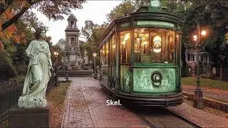 Graves and Glimmers: Tram Guide Tracks Counterfeiters - Cozy Mystery