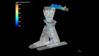 Chute Plugging Simulation - Rocky DEM