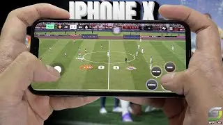 iPhone X test game EA SPORTS FC MOBILE 24