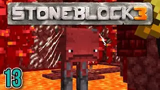 Minecraft: StoneBlock 3 Ep. 13 - Nether Disaster