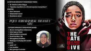 Falsafah THE HATE U GIVE