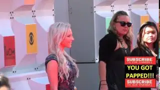 Kayla Adams arriving to the 51st Academy Of Country Music Awards at MGM Grand Hotel & Casino in Las