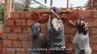 An ecological building in Bafut