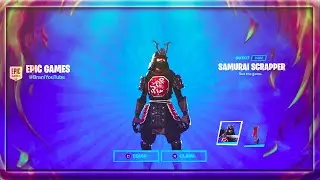 How to get the SAMURAI SCRAPPER PACK IN FORTNITE!