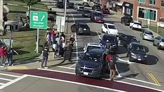 Video footage of Milford, Massachusetts ICE incident