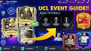 112 OVR RONALDINHO FREE!! UCL ROAD TO FINAL EVENT GUIDE FIFA MOBILE 23 | RONALDO UCL FIFA MOBILE