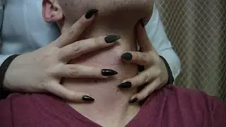 Long Sharp Nails and Neck 🙍🏻&zwj;♂️ Scratching | Nurse 💉 ROLEPLAY | ASMR 🎧
