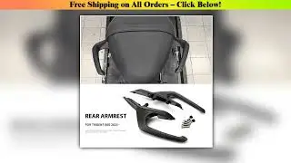 Trident 660 Motorcycle Accessories Aluminum Rear Armrest Kit Pillion Passenger Handle Arm Rests