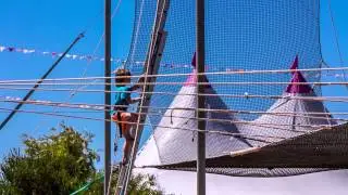 Lunar Circus  Summer School Flying Trapeze Class