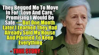 True Story From This Grandma👵💔They Begged Me To Move In For “Love And Care,” Promising I Would Be...