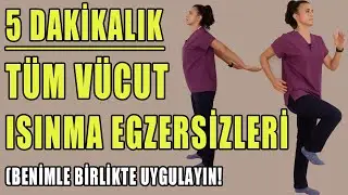 TÜM VÜCUT ISINMA EGZERSİZLERİ (5 DK) #aktifizyo #fiziktedavi #boyunağrısı #kulunçağrısı