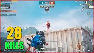 28 KILLS PUBG MOBILE | NEW RECORD IN PUBG MOBILE TDM GAMEPLAY | MIRCHIFUN