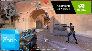BEST Settings for VALORANT on GTX 1650 + i3-12100F | Get Max FPS Guide