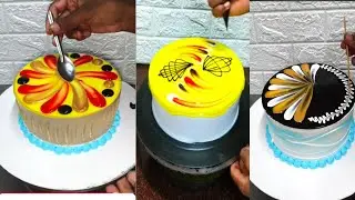 Vanila Rainbow Cake Recipe #viral​ #cake​ #trend​ #art​ #fypシ​ #cake​ #reels​ #video​