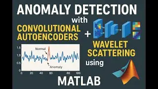 Anomaly Detection with Convolutional Autoencoders + Wavelet Scattering using MATLAB #matlab
