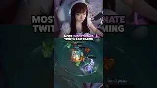 most unfortunate twitch raid timing