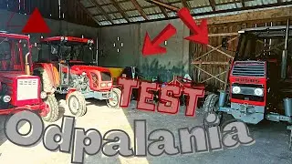 Test Odpalania Ciągnik&oacute;w na MROZIE Ursus C 385 vs C 360 vs T25