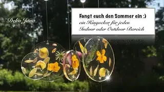 coole Sommer Deko Idee, Hingucker für jeden Bereich „fangt euch den Sommer ein ;) (How to) Deko Jana
