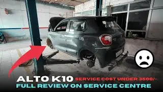 Full Service under 3500/- ALTO K10 | Unbelievable Maruti 😦❓ Full Vlog 👍