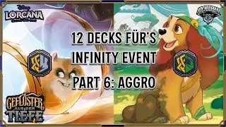 Infinity Constructed - Part 6: Aggro, Schnelligkeit ist alles | Disney Lorcana Deck Guide