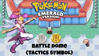 Pok&eacute;mon Emerald Battle Dome Walkthrough &ndash; Silver & Gold Tactics Symbols (No Commentary)