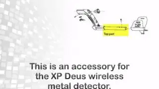 XP Deus Top part of Aluminium Deus stem - metaldetector.com