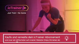 Bezahle und verwalte dein icTrainer-Abonnement auf unserer Website
