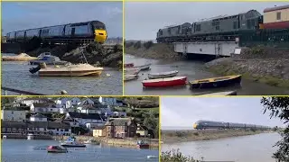 Cockwood Harbour 🚣&zwj;♂️ 📷 A stunning train spotting location 🚆 🌊