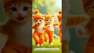 Kitten funny dance 💃❤️😻 #shorts #viralcat #catvideos #catshorts