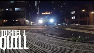 Michael J. Quill Bus Depot at Night