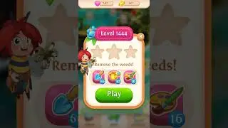 BLOSSOM BLAST SAGA Level 1443 BLOSSOM BLAST SAGA Level 1444 BLOSSOM BLAST SAGA Level 1445