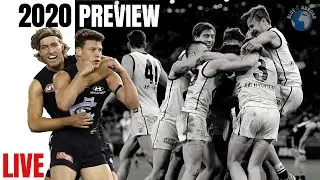 2020 LIVE Carlton Season Preview | Numbers 1 - 5
