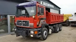 TRUCK MAN 27.402 6X4 TIPPER FIŠ TRUCKS SLOVENIA