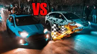 Focus RS VS. Big turbo Focus ST | M140i VS 320i ! Drag racing South Africa! VirtuallyVids