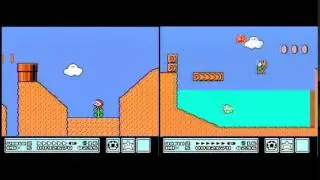 SMB3 2-2 possible p-speed no damage setup