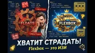 [RU] - Flexbox — это ИЗИ! 🚀 Хватит мучаться с кривой версткой!