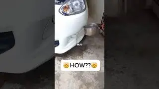 The Incredible Car Repair Hack with Water! 😯 #shorts #car #repair