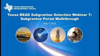 BDO: BEAD Subgrantee Selection &mdash; Part 7: Subgrantee Portal Walkthrough