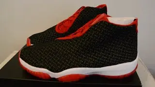 Jordan Future Premium Bred Sneakers Unboxing
